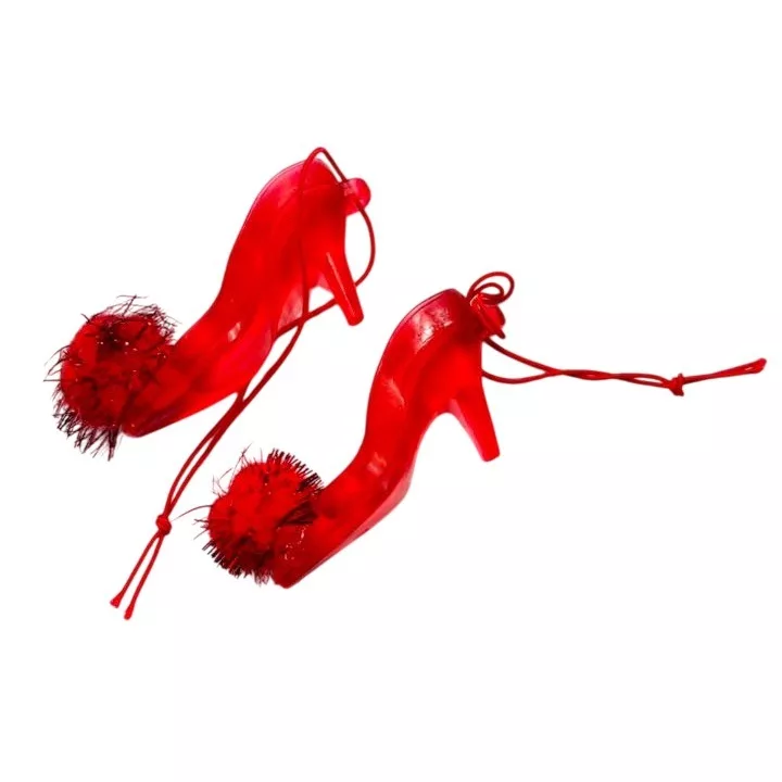 خوشبوکننده خودرو مدل کفش زنانه مجموعه دو عددی