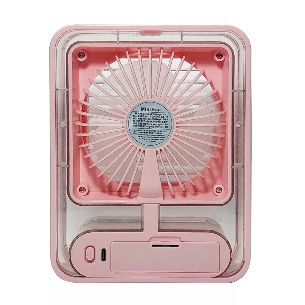 پنکه شارژی مدل SK-FB21 ظرفیت 1800 میلی آمپر ساعت