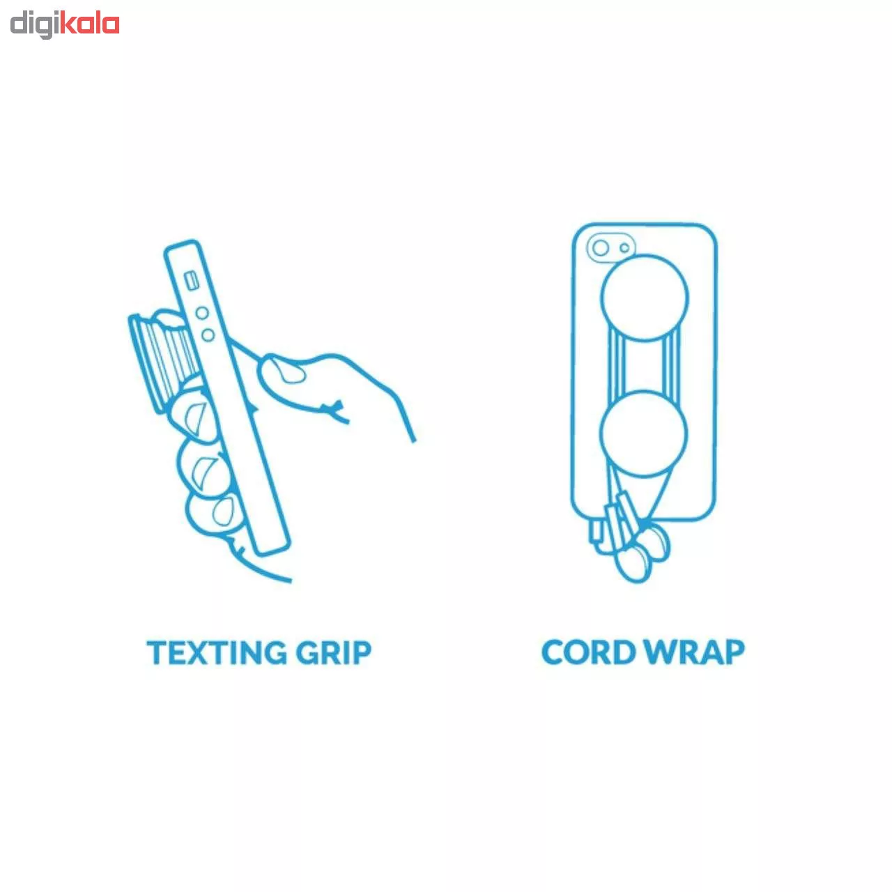 پایه نگهدارنده گوشی موبایل پاپ سوکت مدل h90