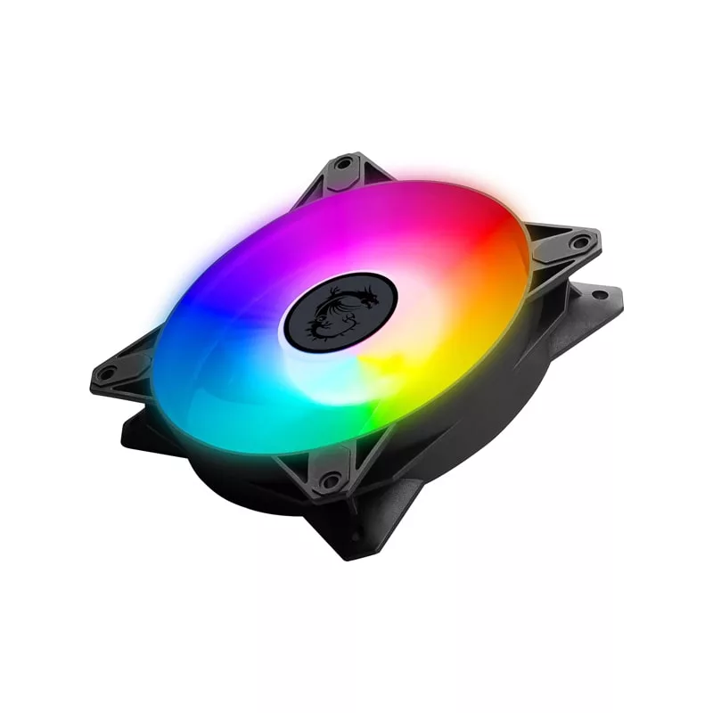 فن کیس ام اس آی مدل MPG F120 ARGB BK بسته سه عددی