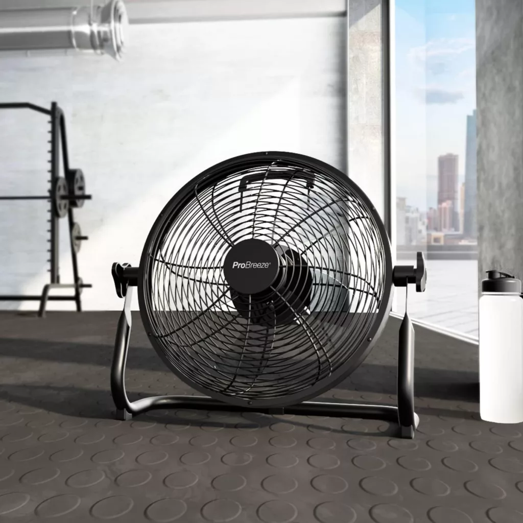 پنکه شارژی پرو بریز مدل ‎PB-F10-EU ظرفیت 1800 میلی آمپر ساعت