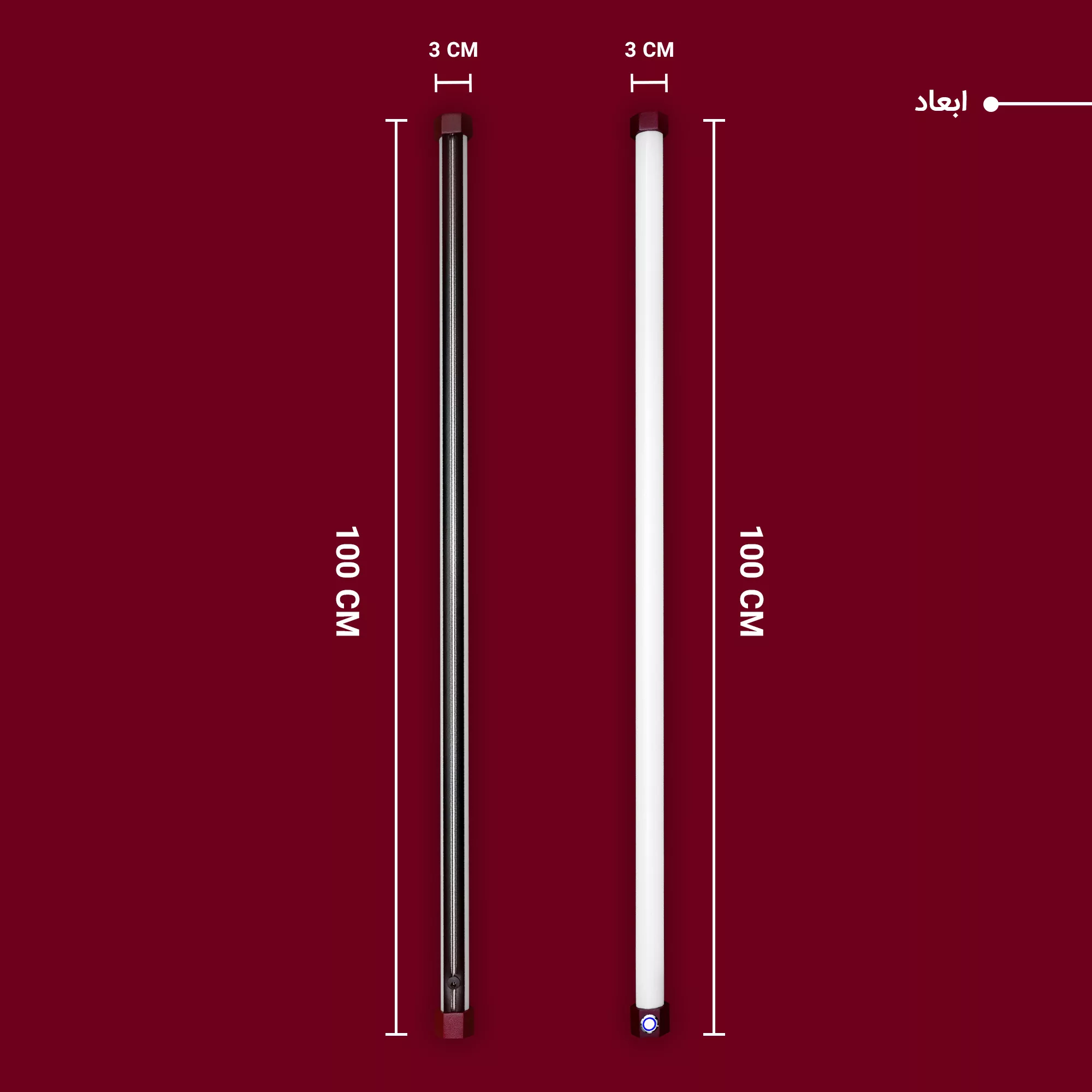نور ثابت ال ای دی چیکولایت مدل M100 Red-D