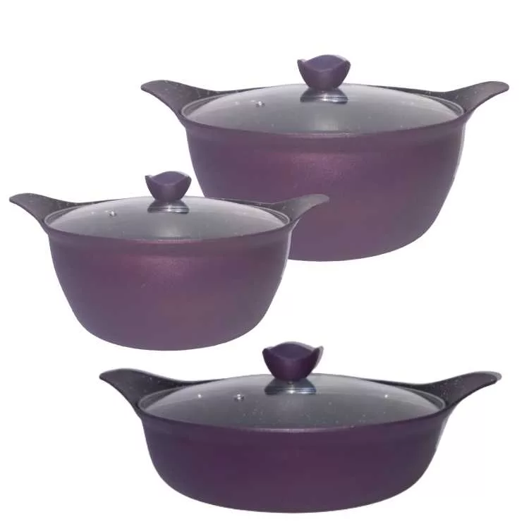 سرویس قابلمه چدنی 6 پارچه پارتینگ مدل PRACTICAL