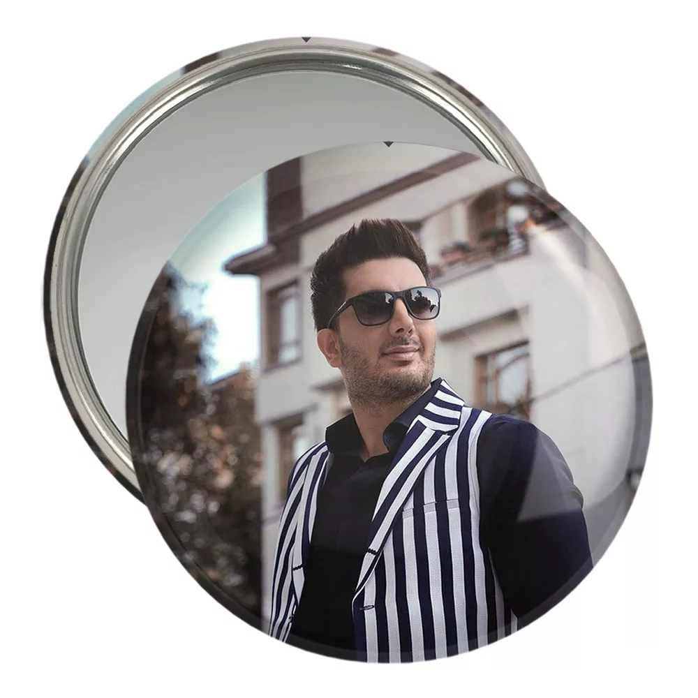 آینه جیبی خندالو مدل فرزاد فرزین  کد 6376