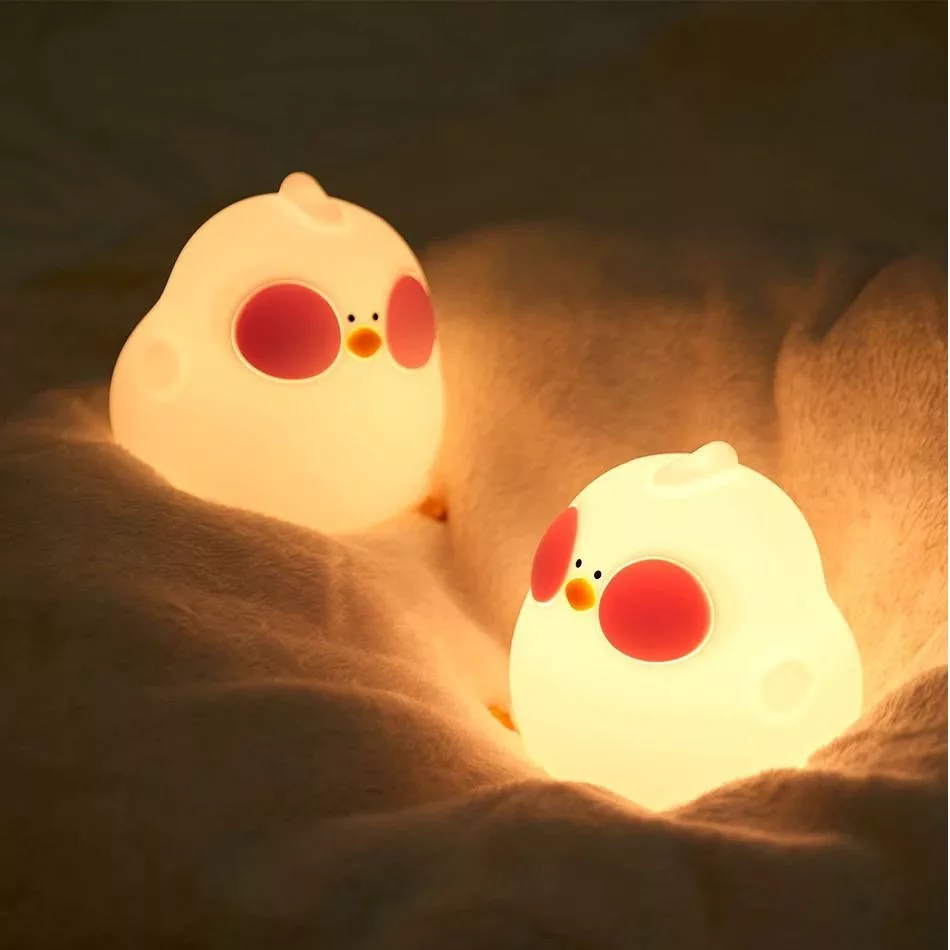 چراغ خواب کودک مدل جوجه سیلیکونی کوکو 18180005