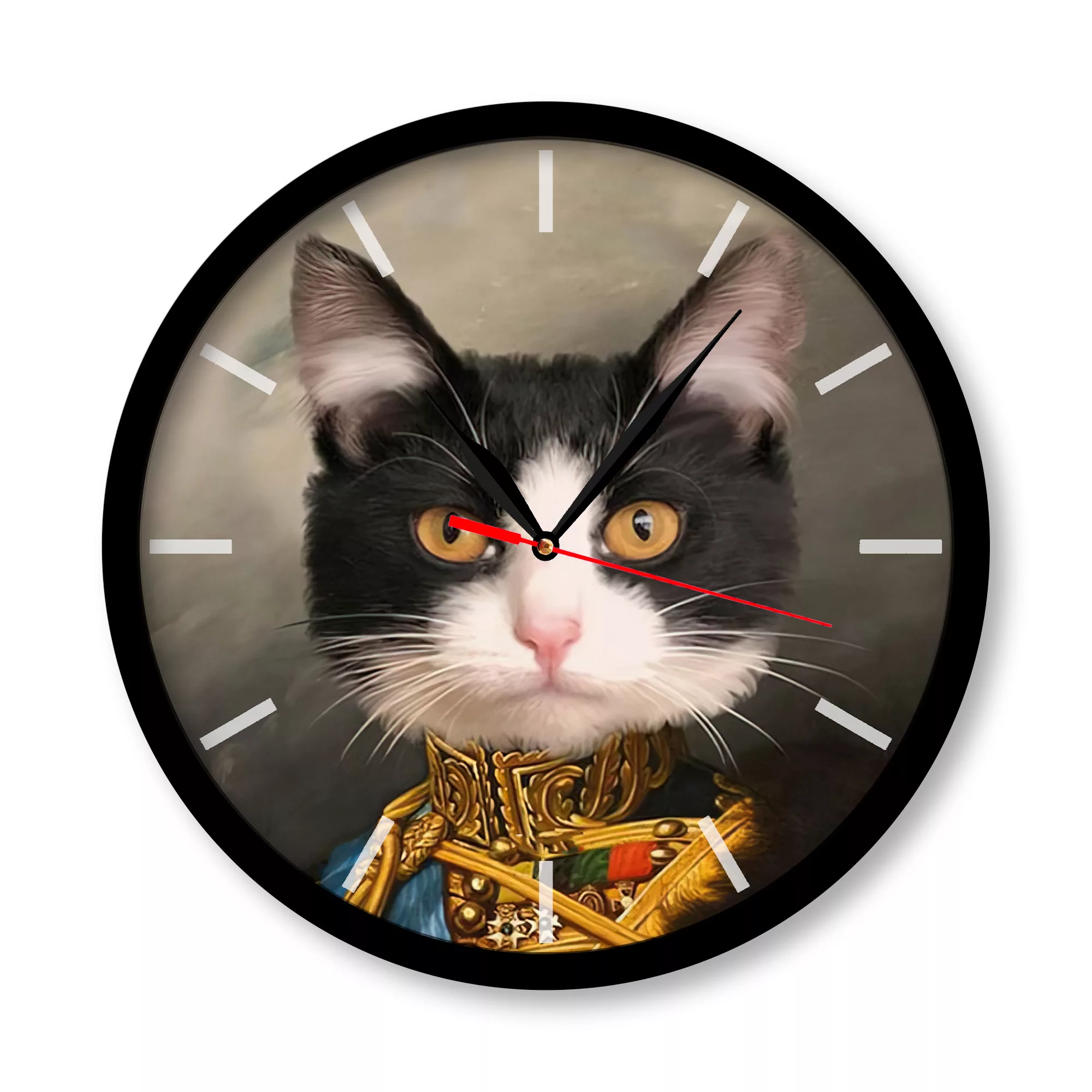 ساعت دیواری مدل گربه کد 3312 ساعت دیواری مدل گربه کد 3312