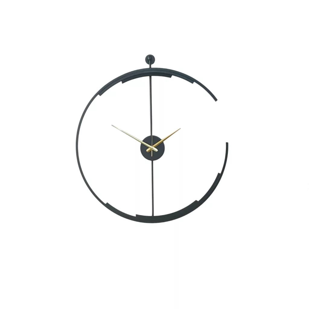 ساعت دیواری مدل فلزی مینیمال کد ۱۱۱