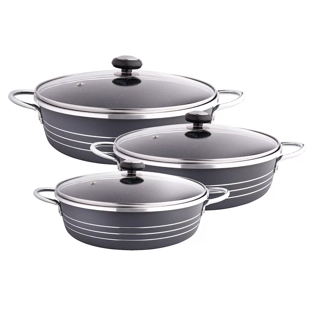 سرویس تابه گرانیتی ۶ پارچه مدل ۶۵۵۶