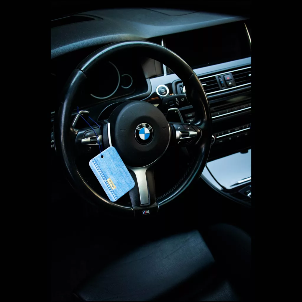 خوشبوکننده خودرو شمع النا مدل سبد انگور کد jeans