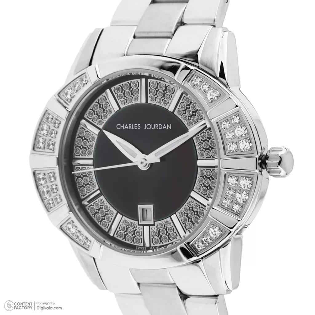 ساعت مچی عقربه‌ای کوارتز زنانه چارلز جردن مدل MOON 185.22