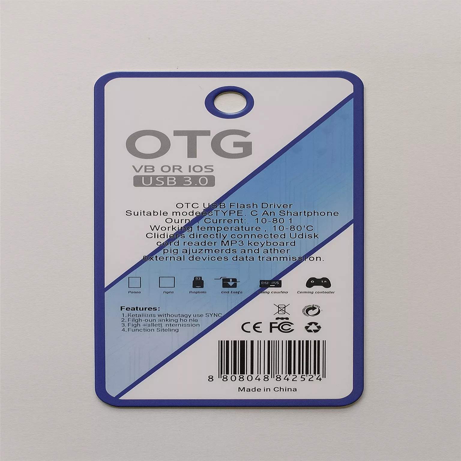 مبدل USB به USB-C مدل V8