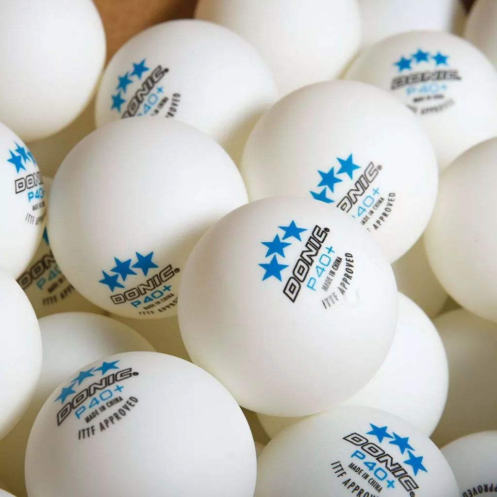 توپ پینگ پنگ دونیک مدل p40+ 3star بسته 120 عددی