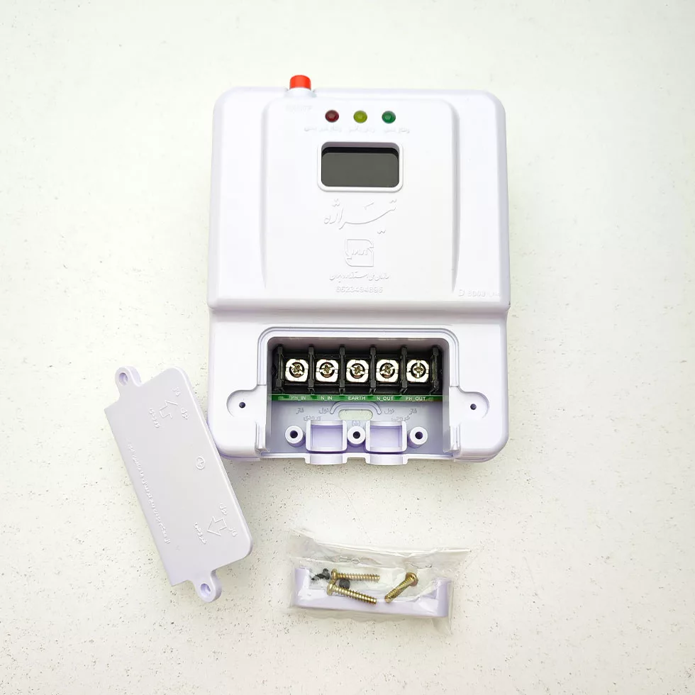 محافظ ولتاژ تیراژه مدل دیجیتالی ترمینالی D8000