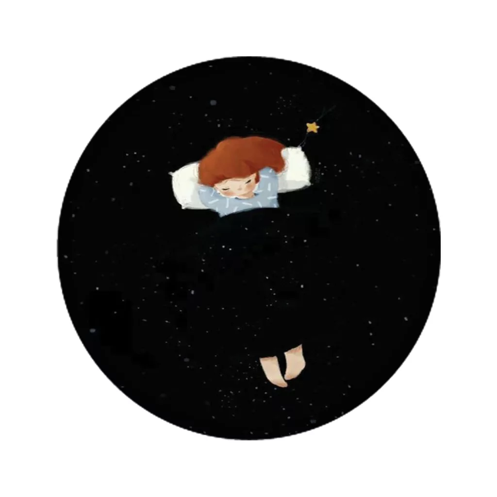 آینه جیبی مدل دختر کد 725