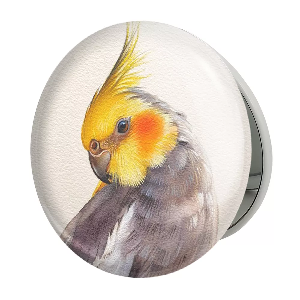 آینه جیبی خندالو طرح عروس هلندی مدل تاشو کد 29558