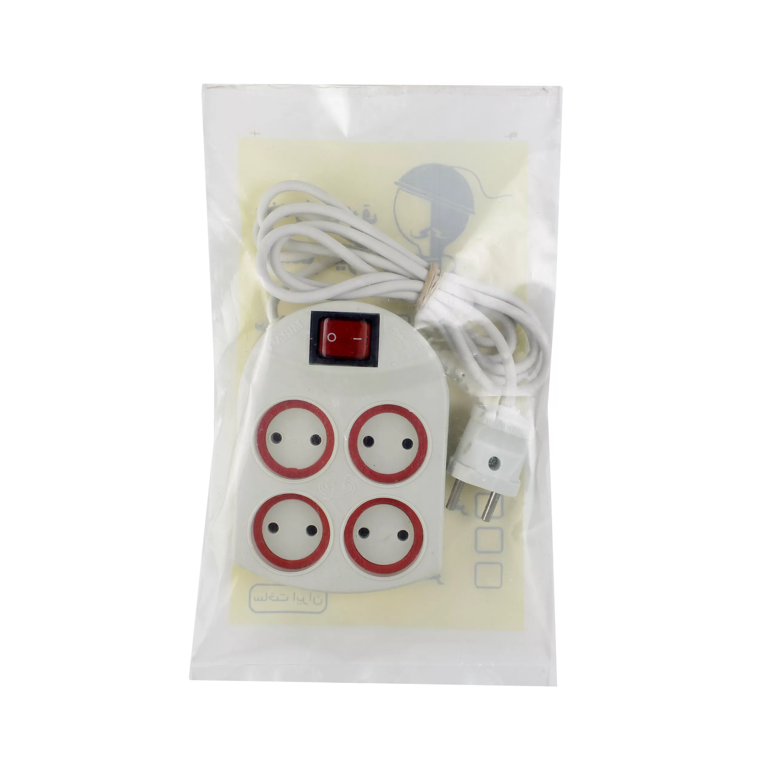 چندراهی برق مستر نیرو مدل چهار خانه کد Nasim