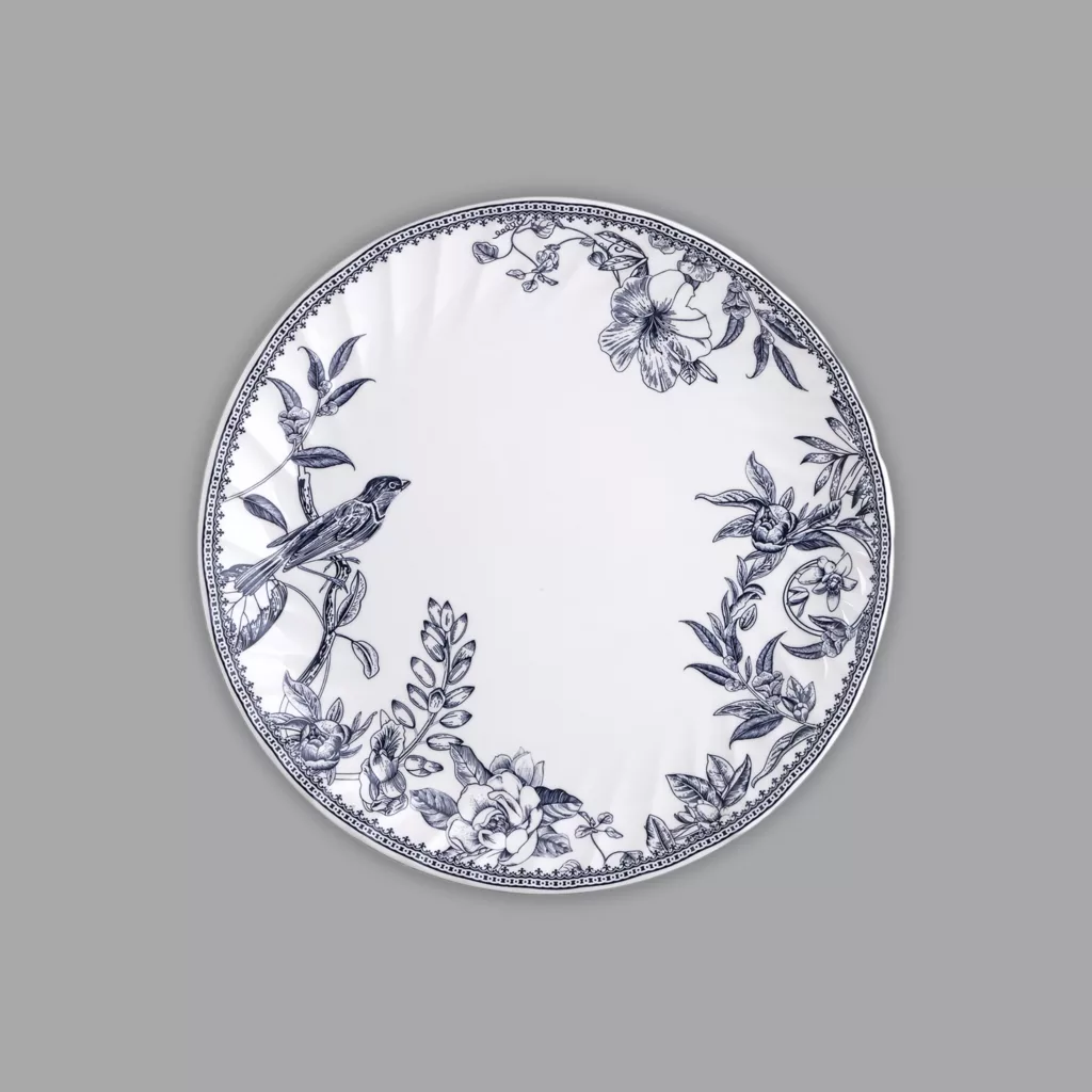 سرویس غذاخوری 28 پارچه 6 نفر گلد کیش مدل GK646384 طرح لوتوس