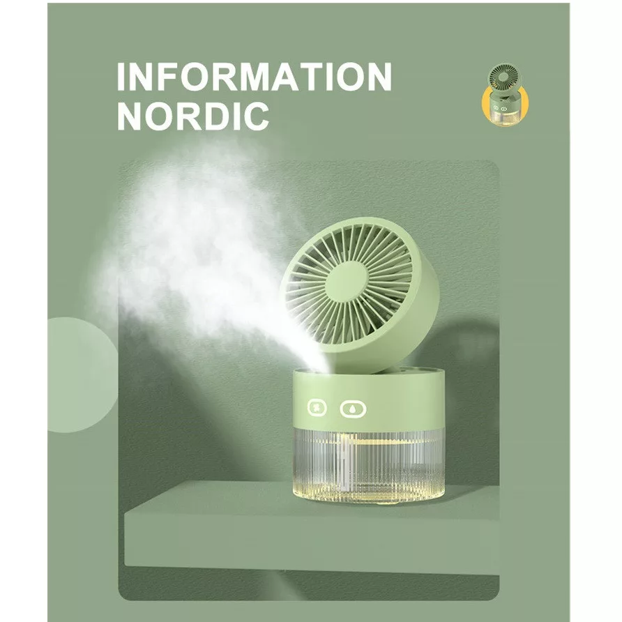 پنکه USB مدل بخور سرد کد 2022-2 spray fan