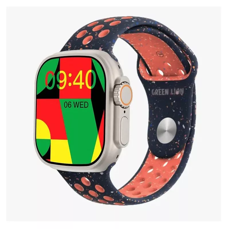 ساعت هوشمند 42میلی متری گرین لاین مدل MINIMALISTIC ULTRA ACTIVEبندسیلیکون