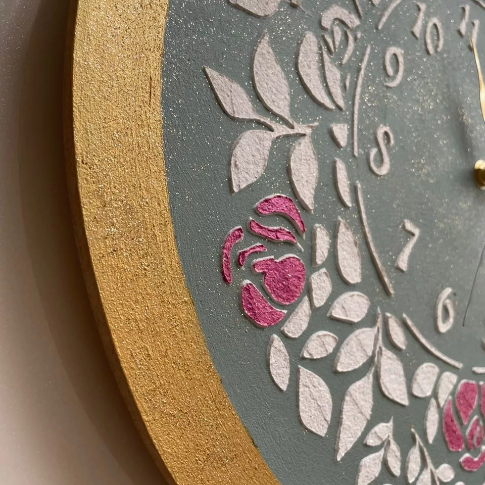 ساعت دیواری کوارتز مدل گلسا کد D40