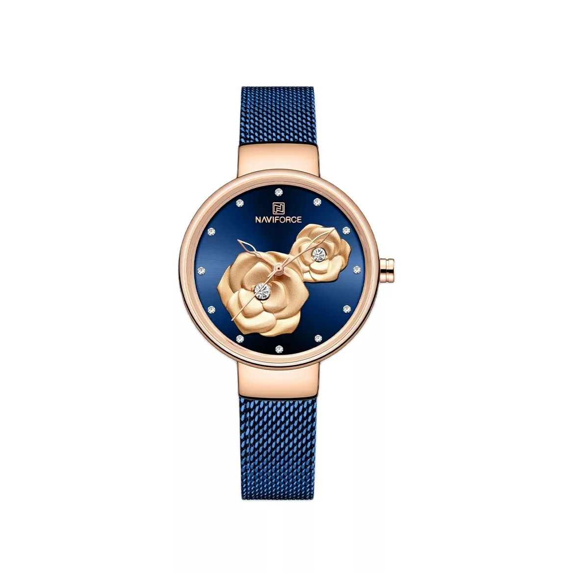 ساعت مچی عقربه ای زنانه نیوی فورس مدل 5013BE