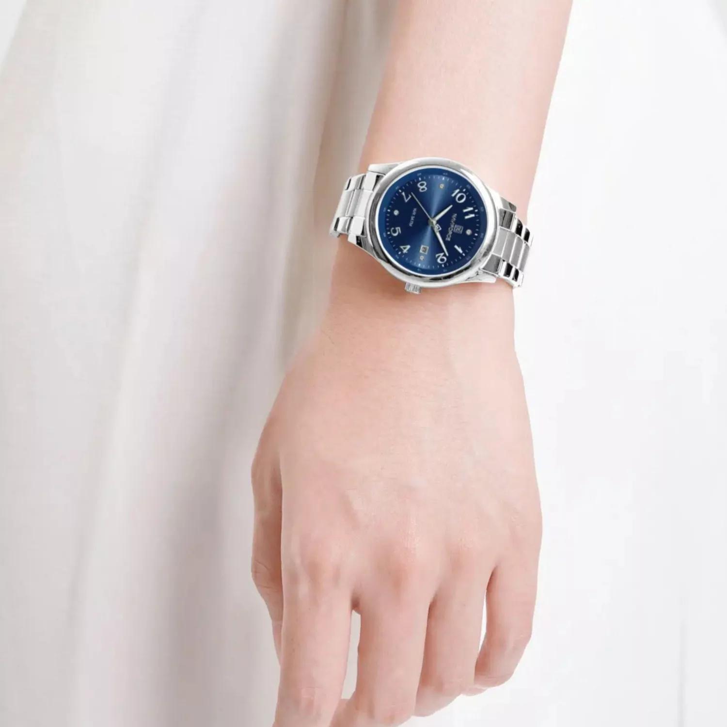 ساعت مچی عقربه ای زنانه نیوی فورس مدل تقویمدار کد NF5059