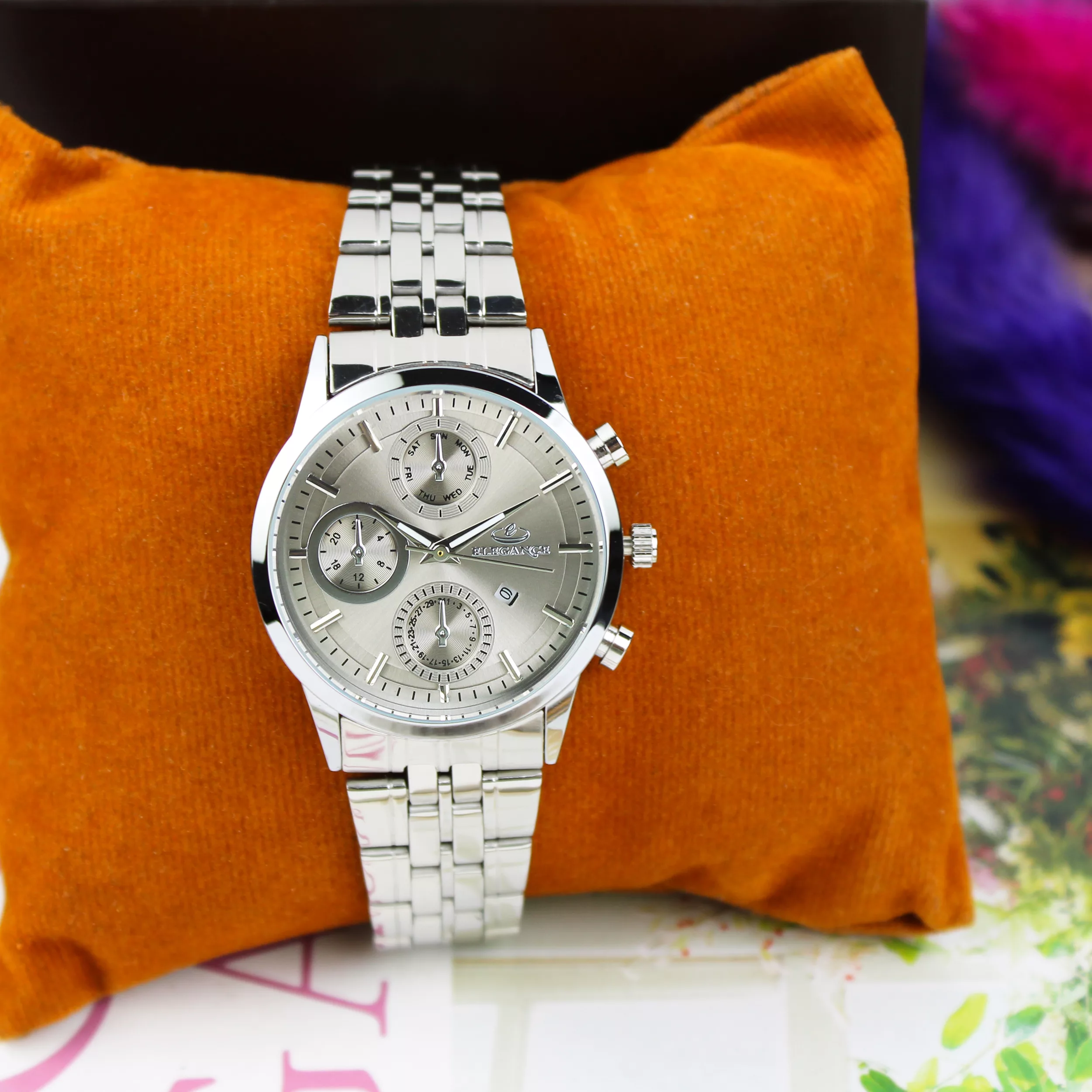 ساعت مچی عقربه‌ای کوارتز زنانه الگانس مدل EZSNJ3670