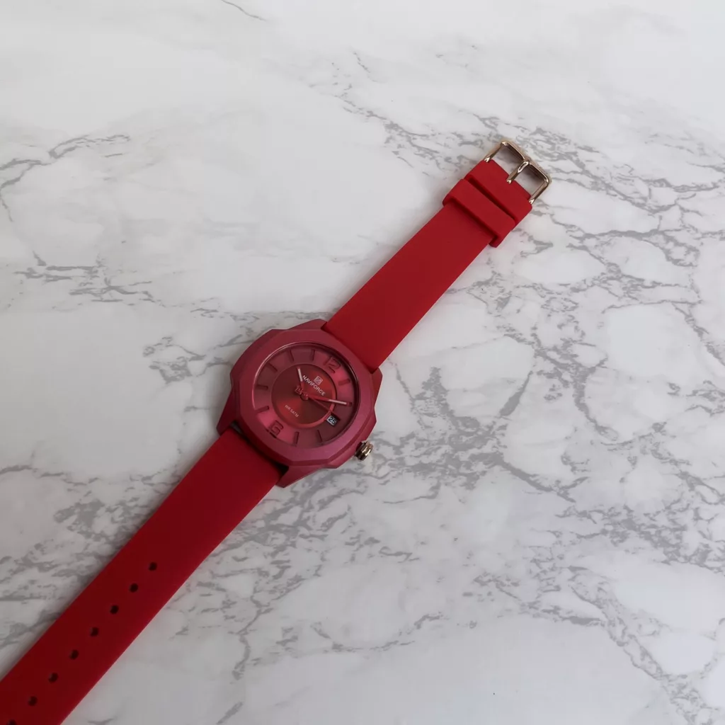 ساعت مچی عقربه‌ای کوارتز زنانه نیوی فورس مدل N/7/1/F/0/7/2/G/R/3