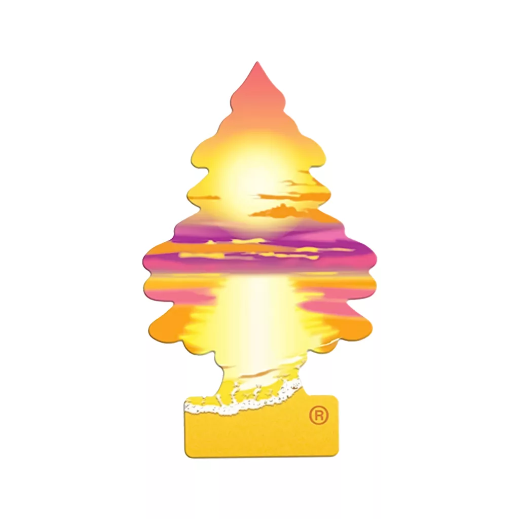 خوشبوکننده خودرو لیتل تریس مدل Trees رایحه Sunset Brach
