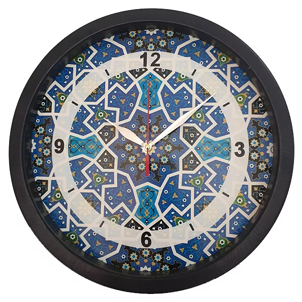 ساعت دیواری مدل اسلیمی کد 12015