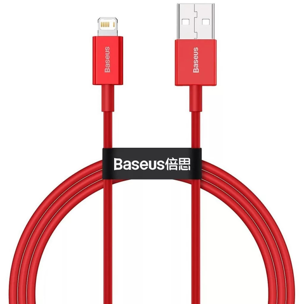 کابل تبدیل USB به لایتنینگ باسئوس مدل CALYS-A طول 1 متر