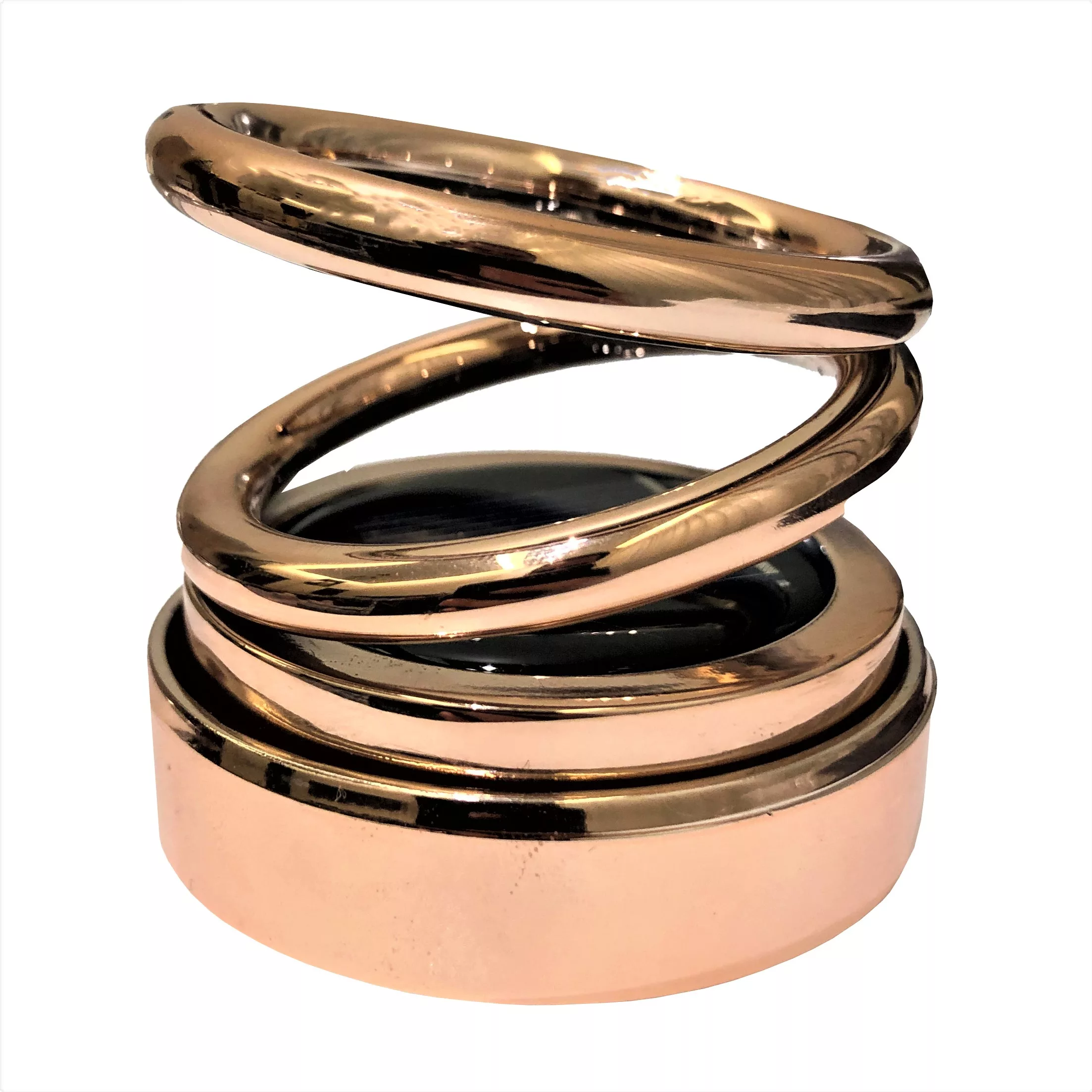 خوشبو کننده خودرو مدل SOLAR چرخشی کد GLD-SIL