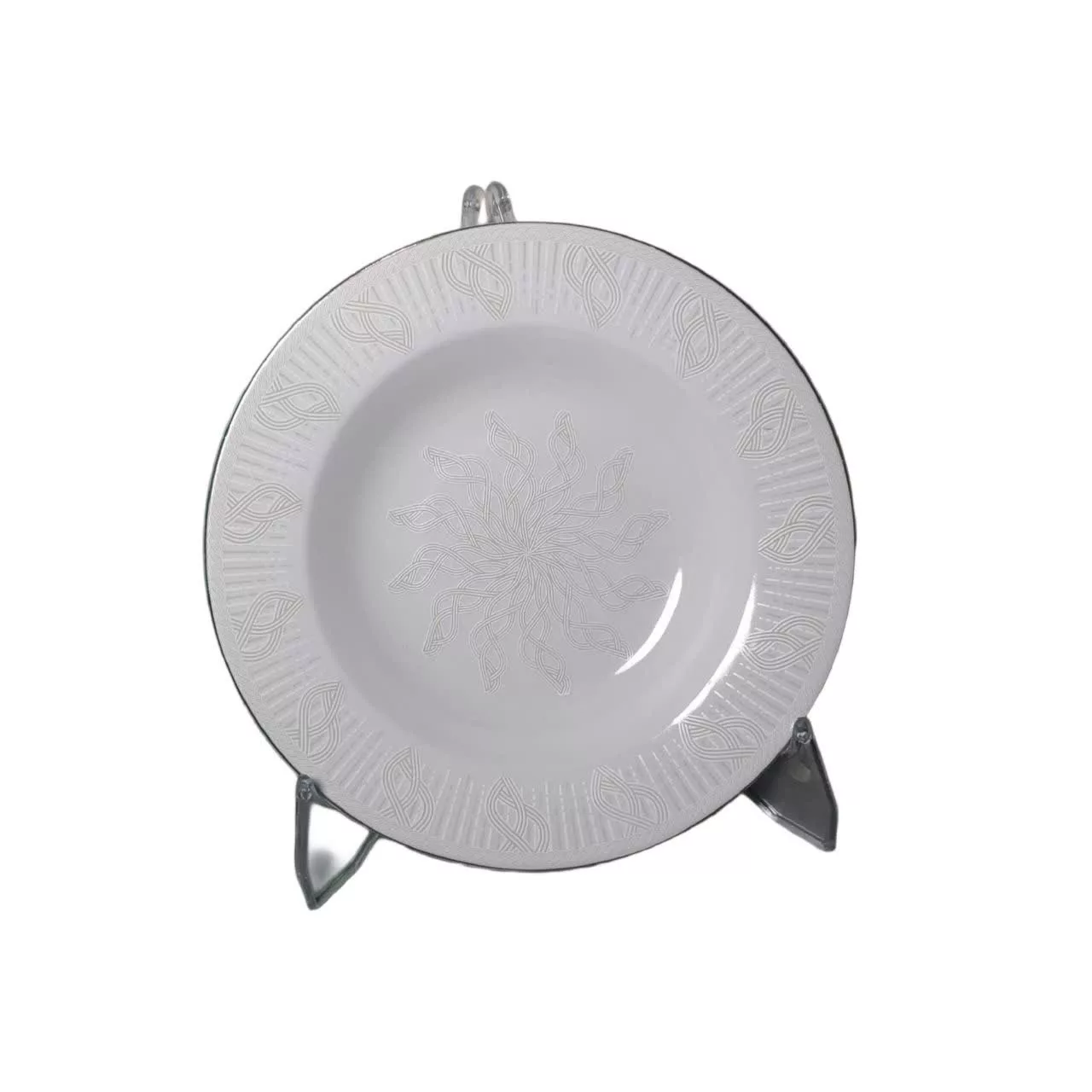 سرویس غذاخوری 28 پارچه 6 نفر مقصود مدل آکامانا لوستر