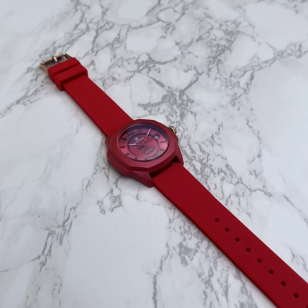 ساعت مچی عقربه‌ای کوارتز زنانه نیوی فورس مدل N/7/1/F/0/7/2/G/R/3