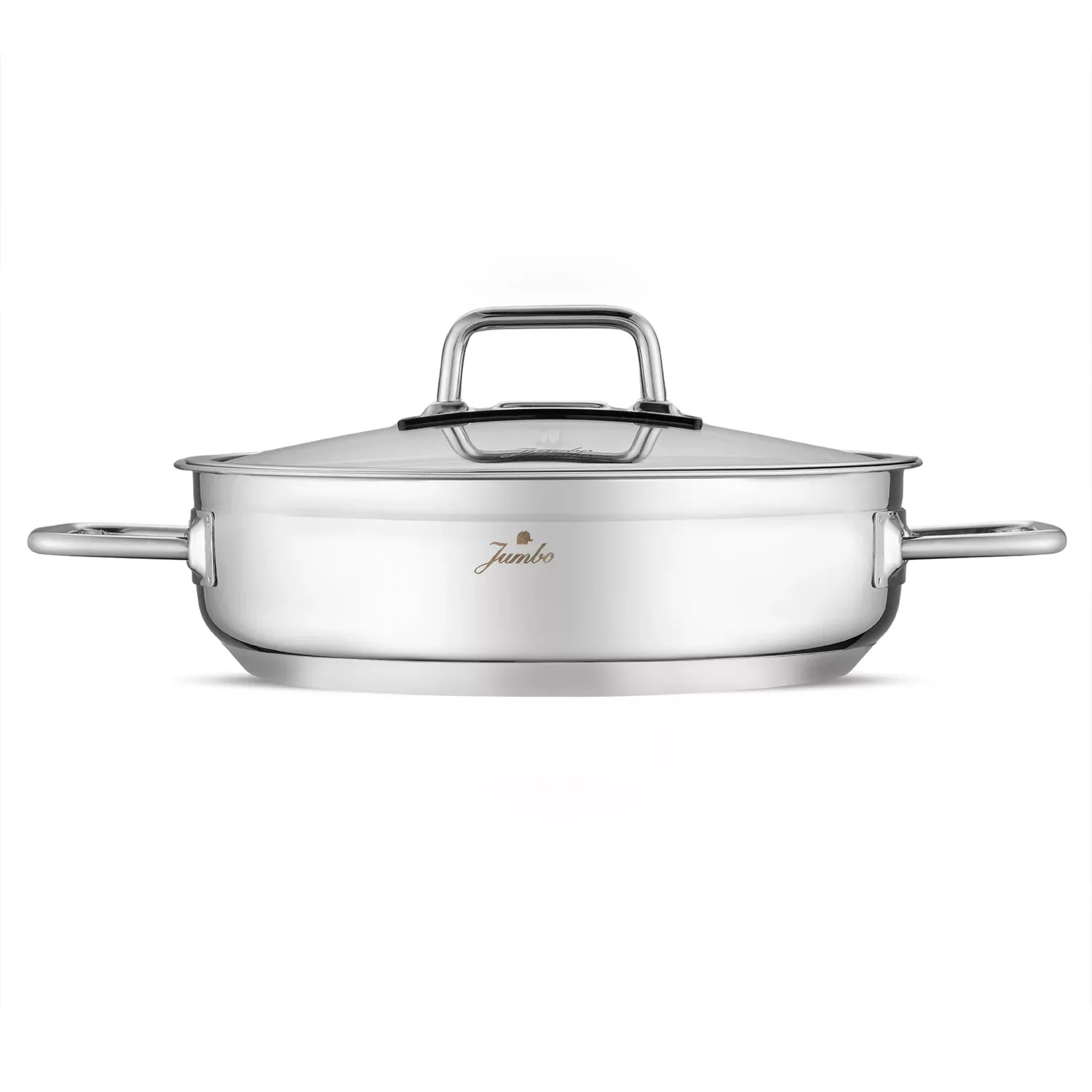 سرویس قابلمه استیل 8 پارچه جامبو مدل Modena