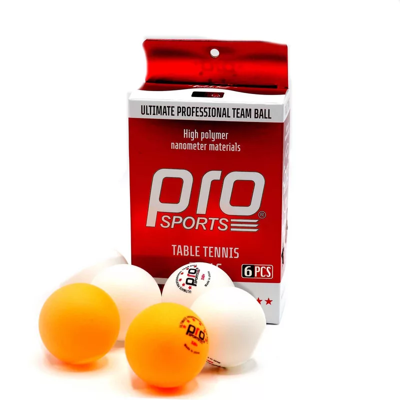 توپ پینگ پنگ مدل 6 ستاره بسته 6 عددی