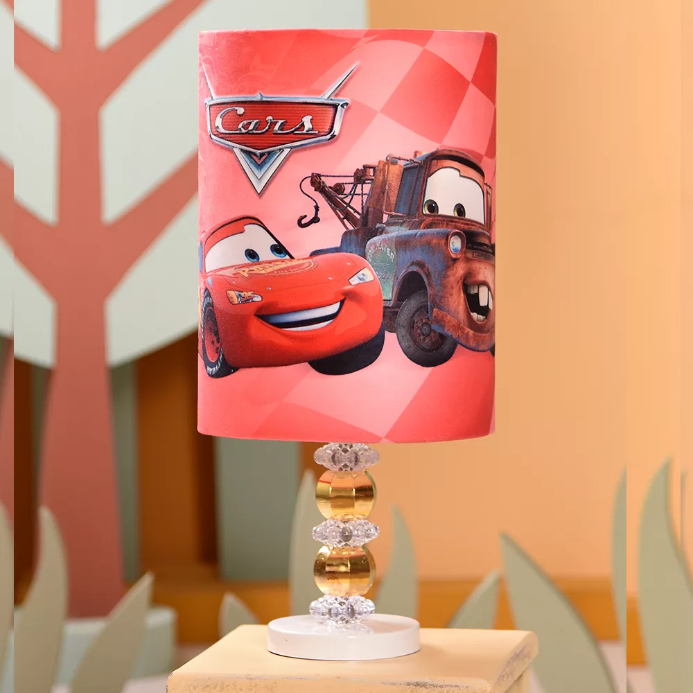 آباژور کودک مدل مک کوئین ماشین مسابقه