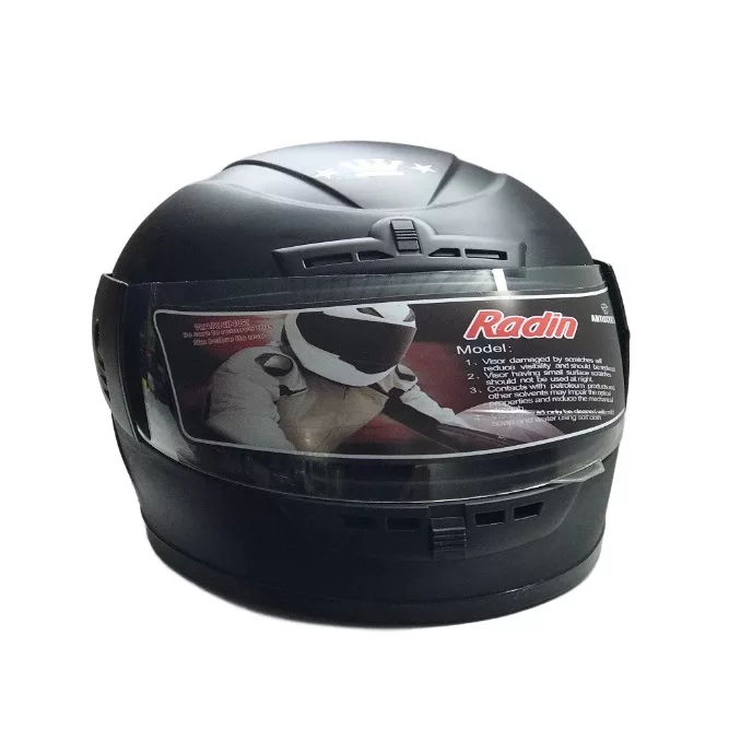 کلاه کاسکت رادین پلیمر مدل MATE-BLK