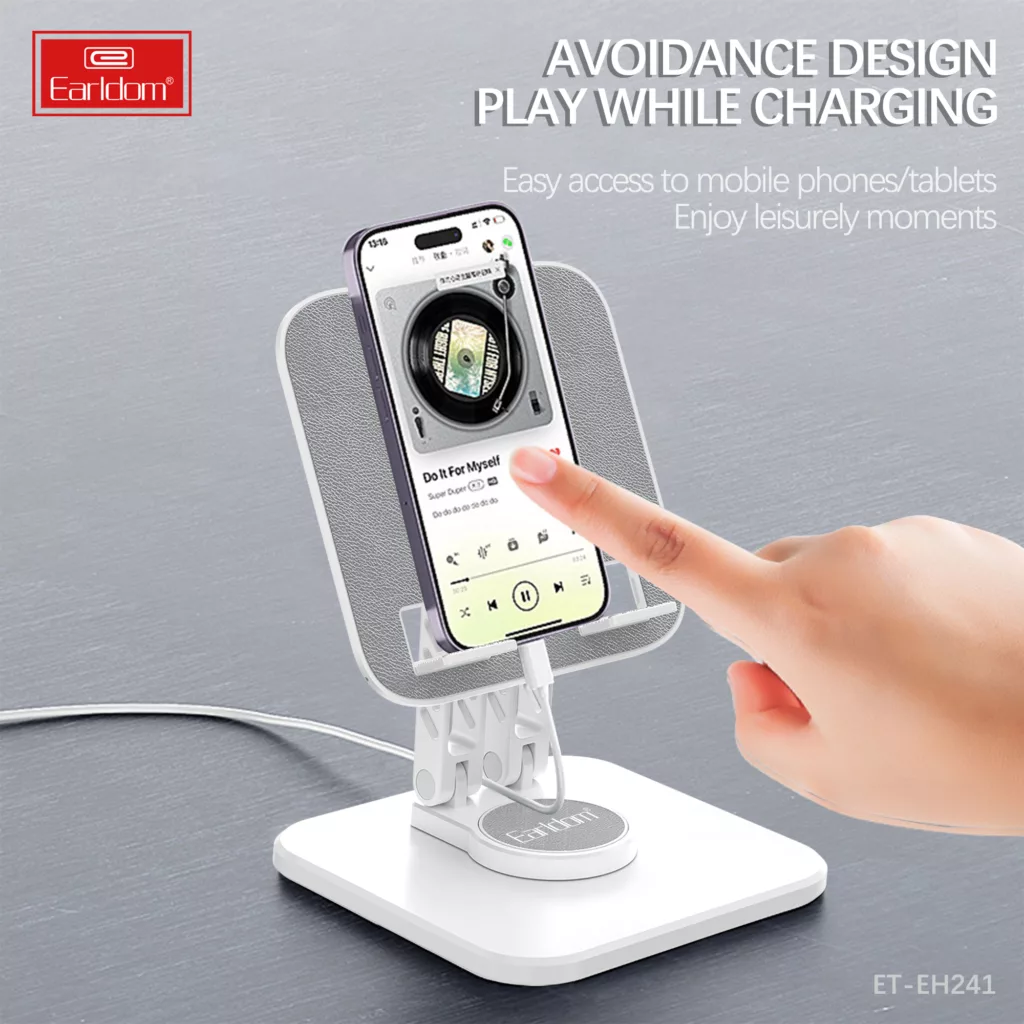 پایه نگهدارنده گوشی موبایل و تبلت ارلدام مدل  EH241