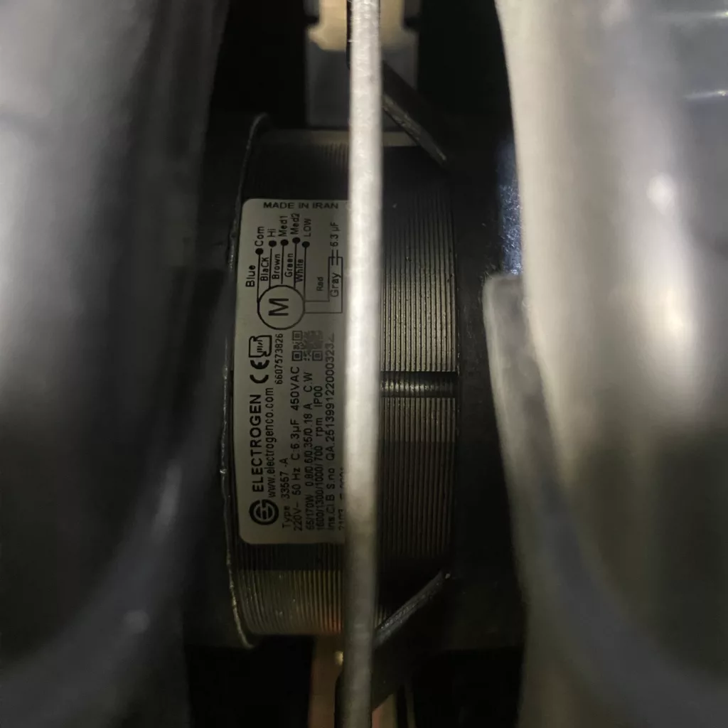 فن حلزونی الکتروژن کد 33557-A