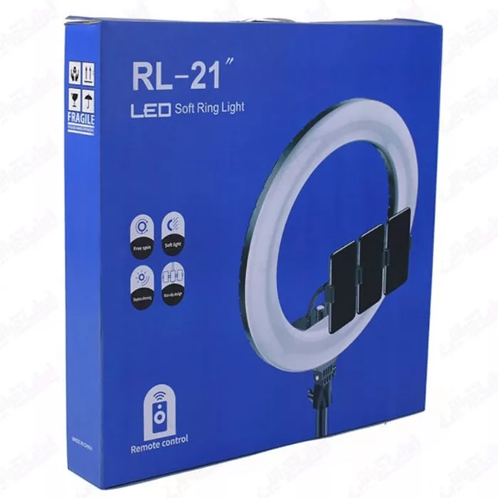 رینگ لایت  مدل RL-21 Ring Light به همراه سه پایه