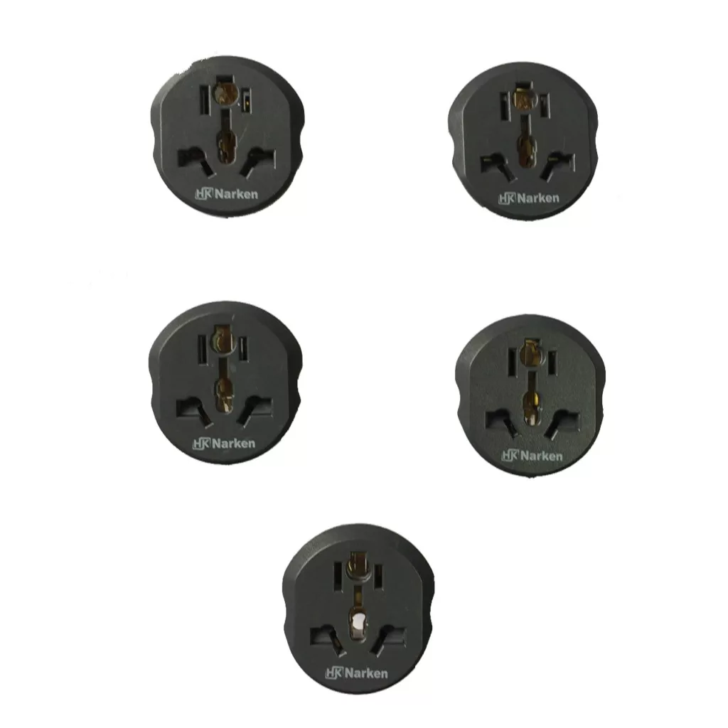 مبدل برق مدل HK NARKEN-بسته 5 عددی