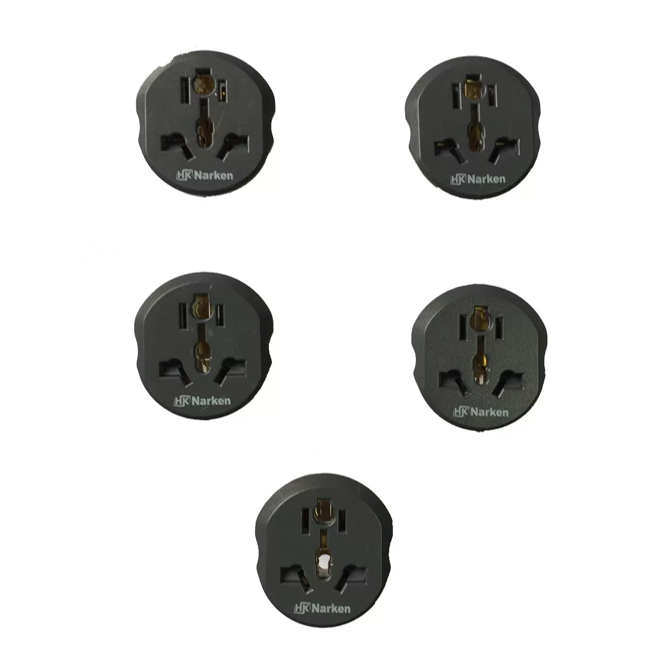 مبدل برق مدل HK NARKEN-بسته 5 عددی