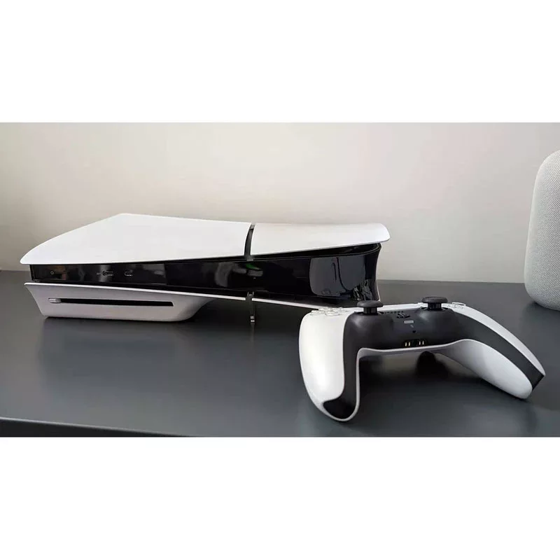 کنسول بازی سونی مدل PlayStation 5 Slim ظرفیت یک ترابایت ریجن 2000 آسیا به همراه بازی EA Sports FC 24