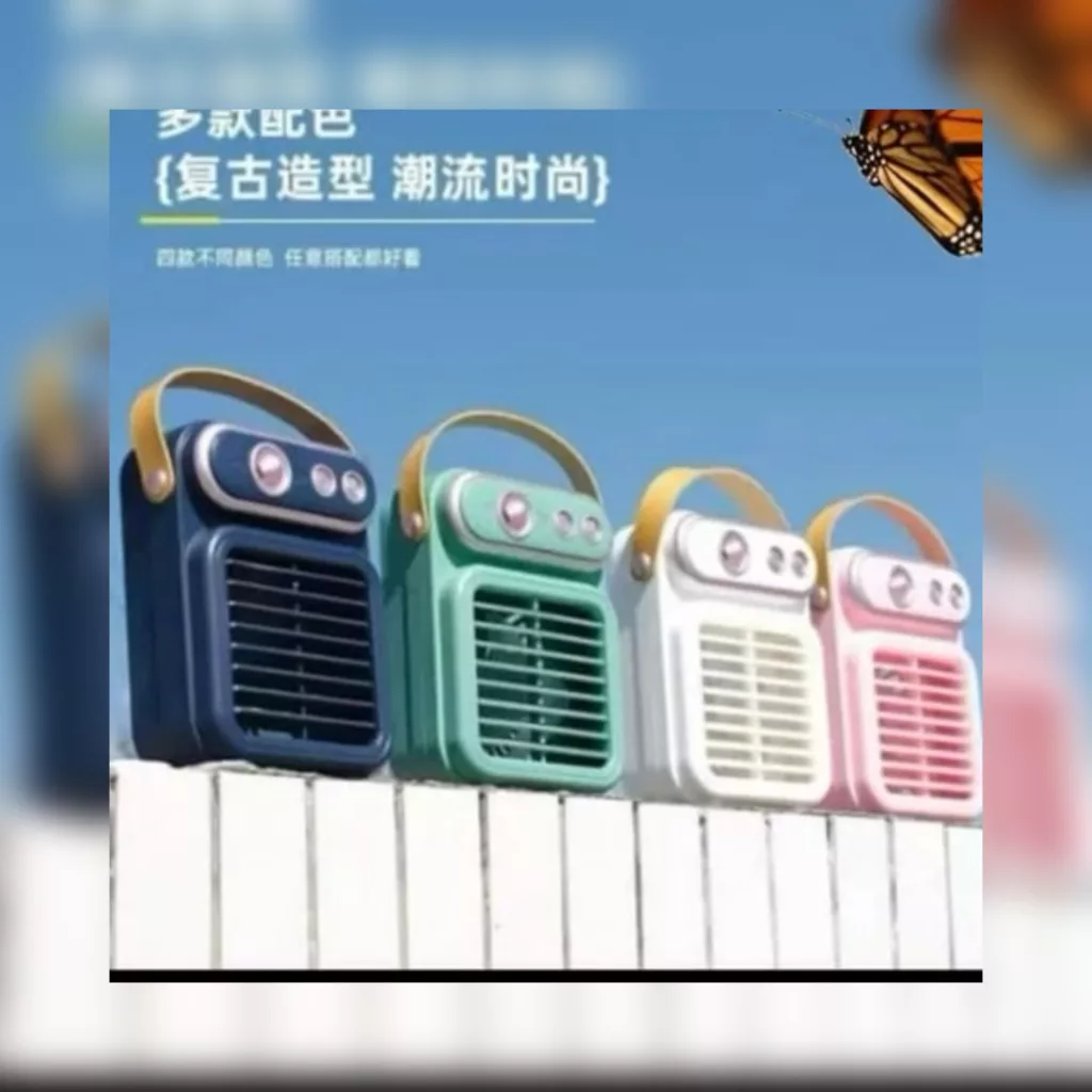 پنکه رومیزی مدل sm878 ظرفیت 2600 میلی آمپر