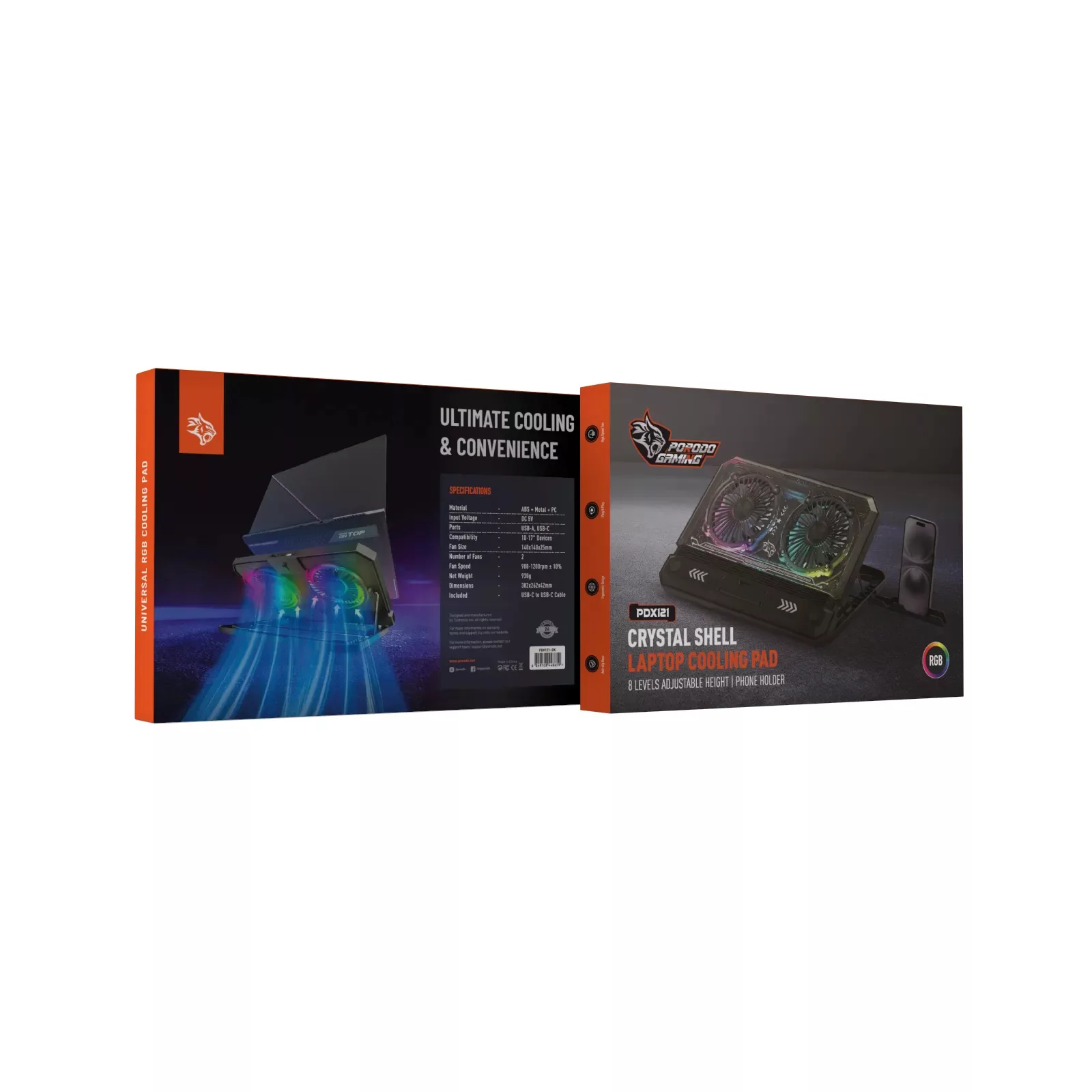 پایه خنک کننده لپ تاپ پرودو مدل PDX121