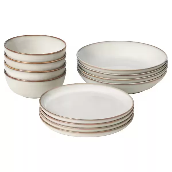 سرویس غذاخوری 12 پارچه ایکیا مدل GLADELIG