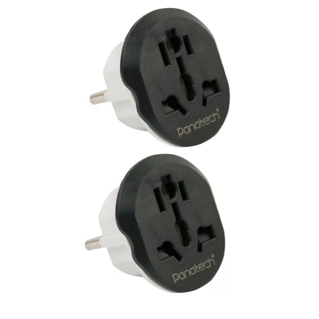 تبدیل دیواری پاناتک مدل PLUG ADAPTER بسته دو عددی