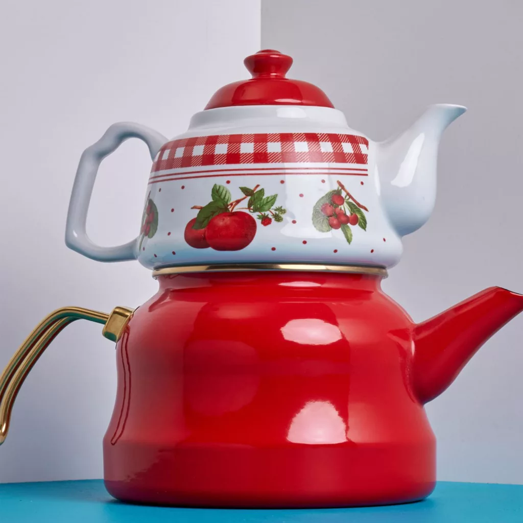 ست کتری و قوری میس بتی مدل Mela rossa