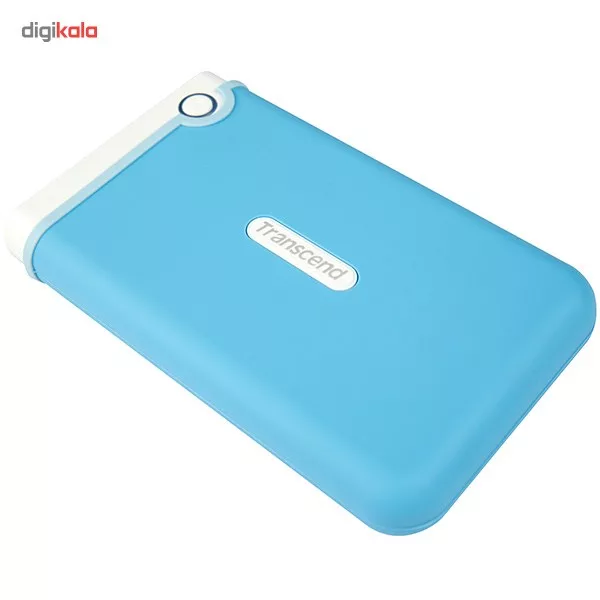 هارد اکسترنال ترنسند مدل StoreJet 25M3 ظرفیت دو ترابایت دارای رابط USB Type-A 2.0